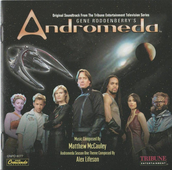 USED CD - Matthew McCauley, Alex Lifeson – Gene Roddenberry's Andromeda (Music From The Original Soundtrack)