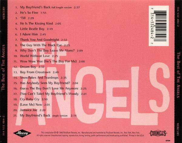 USED CD - The Angels – Best Of The Angels