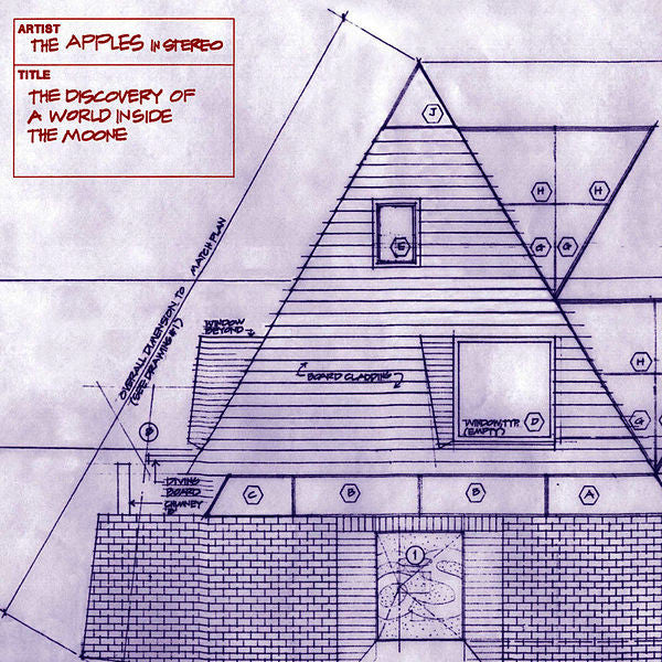 The Apples In Stereo – The Discovery Of A World Inside The Moone - USED CD