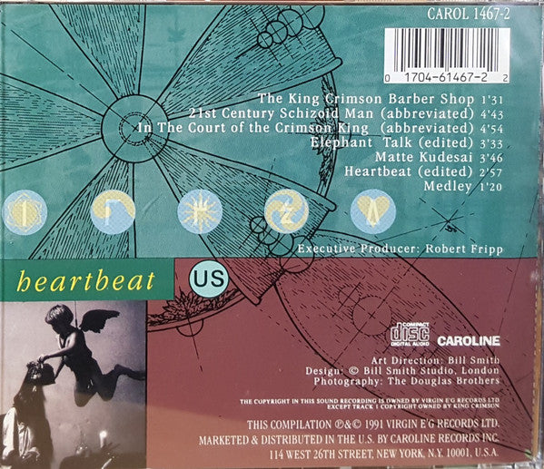 USED CD - King Crimson – The Abbreviated King Crimson: Heartbeat