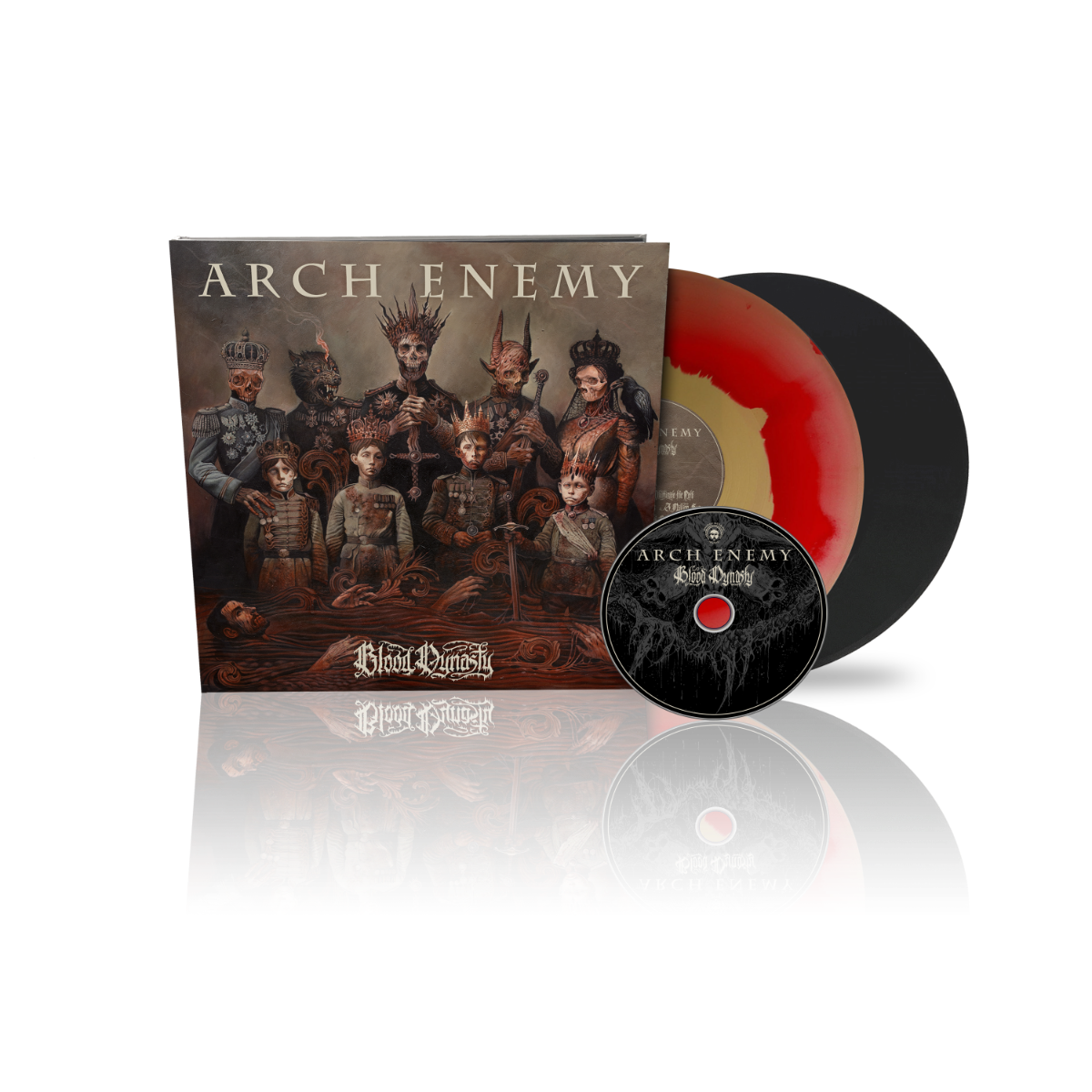 Arch Enemy - Blood Dynasty: Deluxe Edition (Color VINYL 2xLP + CD + Hardcover Booklet) | NEW
