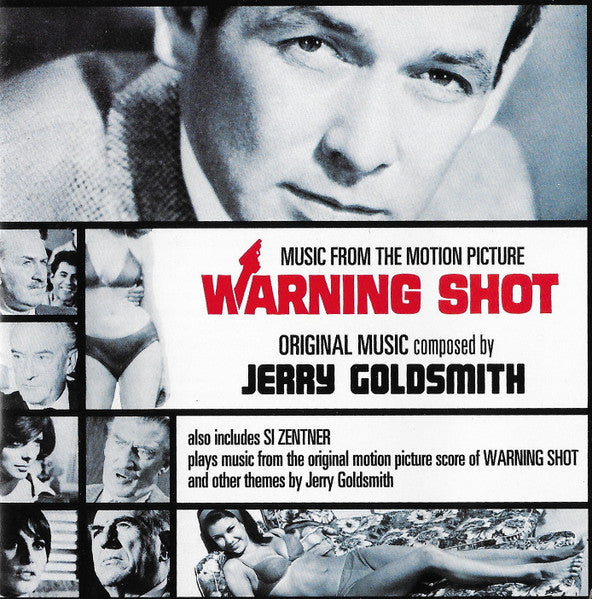 USED CD - Jerry Goldsmith / Si Zentner – Warning Shot (Music From The Motion Picture) / Si Zentner Plays Music From The Original Motion Picture Score Of Warning Shot And Other Themes By Jerry Goldsmith