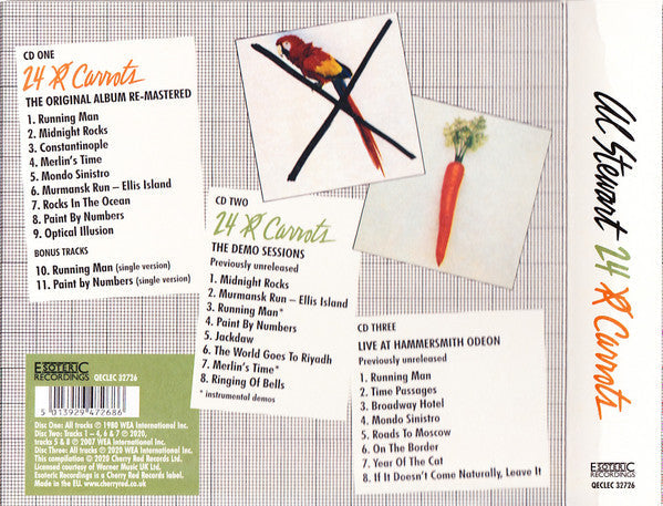USED 3CD - Al Stewart And Shot In The Dark – 24 Carrots [40th Anniversary Edition]