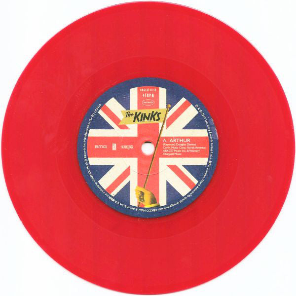 7" - The Kinks – Arthur B/W Brainwashed