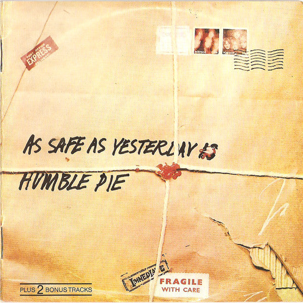 USED CD - Humble Pie – As Safe As Yesterday Is
