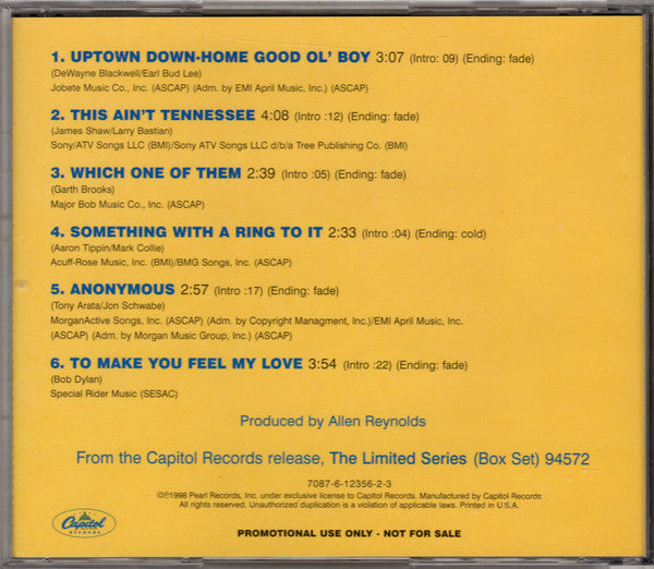 USED CD - Garth Brooks – New Songs From The Limited Series (Box Set)