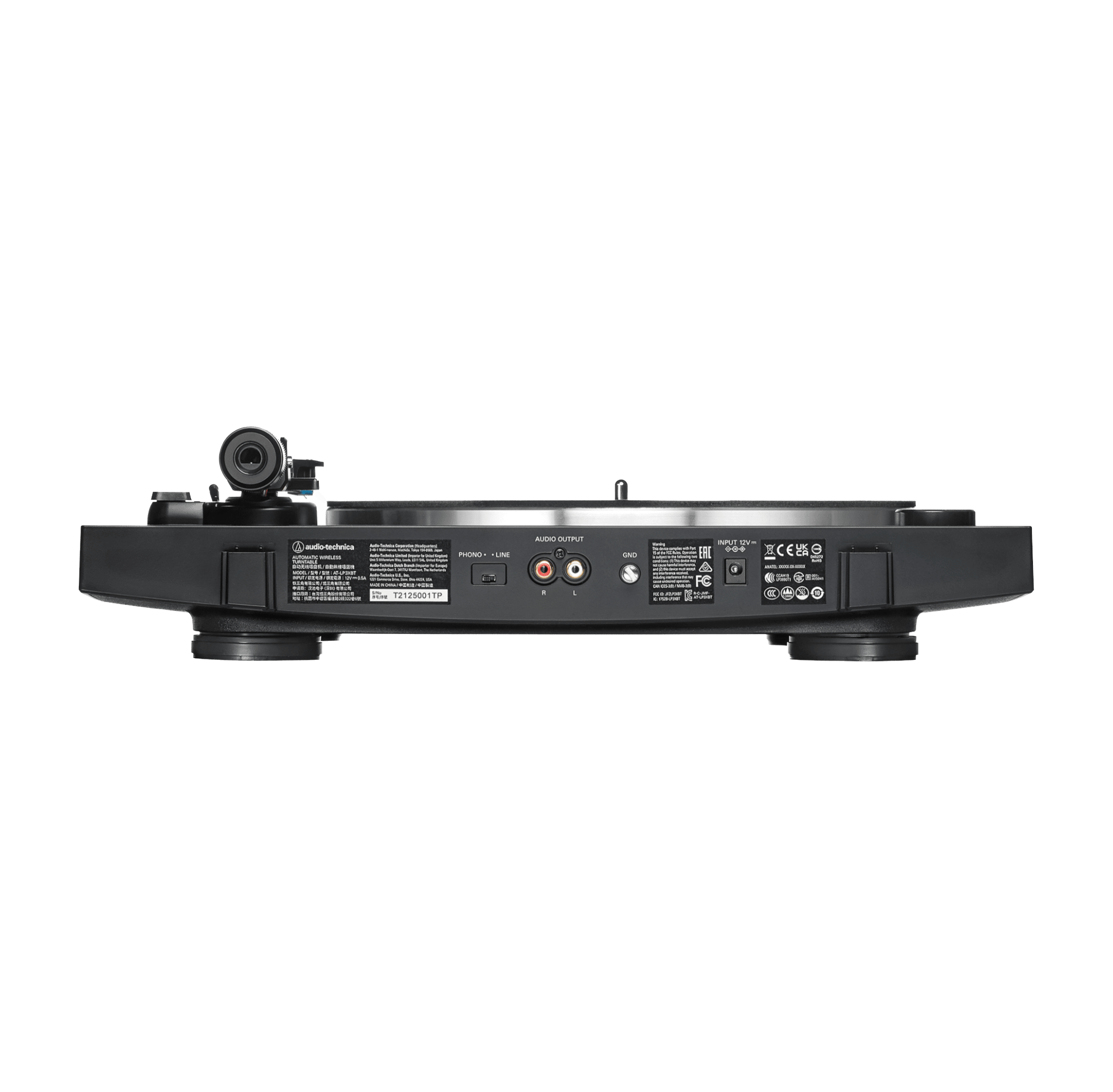 Audio Technica AT-LP3XBT Automatic Bluetooth Belt Drive Turntable