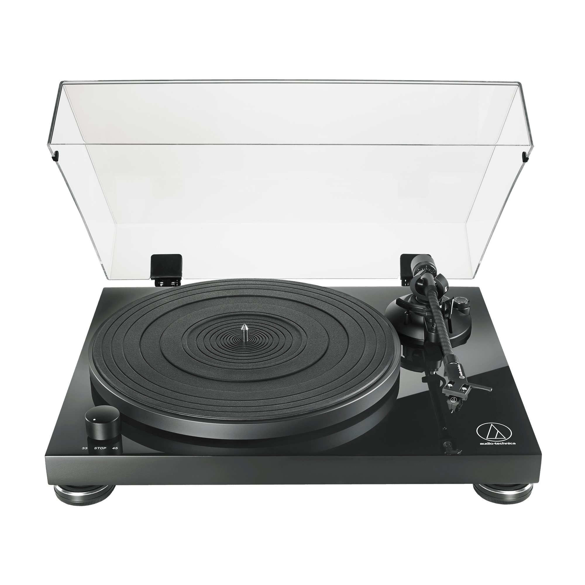 Audio Technica AT-LPW50PB Turntable in Piano Black