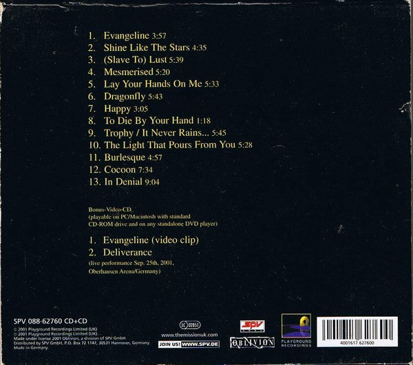 USED CD/VCD - The Mission – Aura