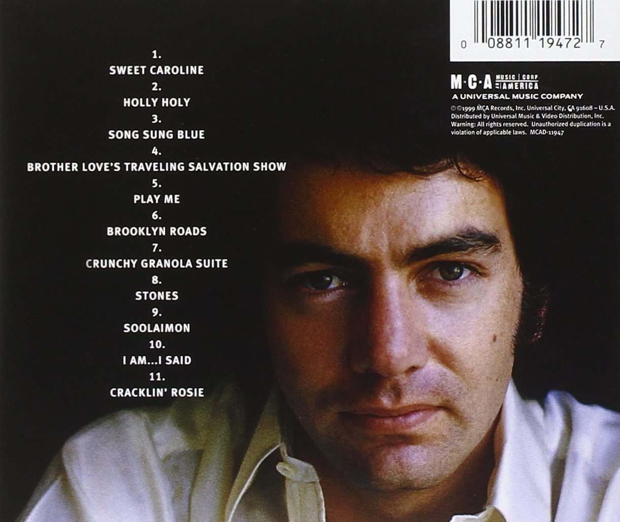 Neil Diamond – The Best Of Neil Diamond - USED CD
