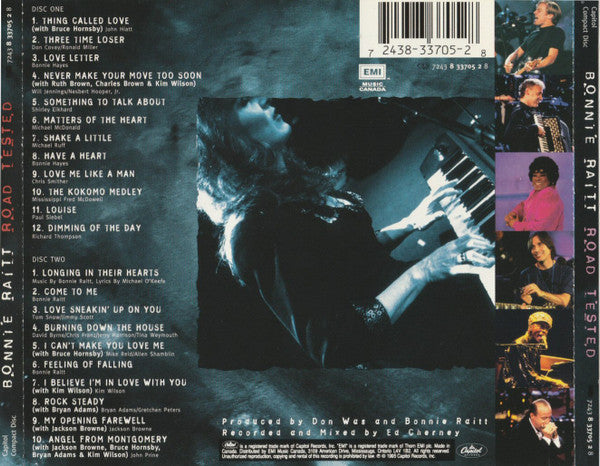USED 2CD - Bonnie Raitt – Road Tested