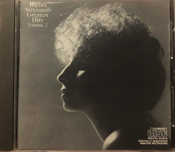 USED CD - Barbra Streisand – Barbra Streisand's Greatest Hits - Volume 2
