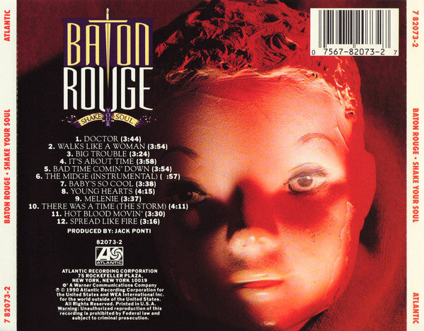 USED CD - Baton Rouge – Shake Your Soul