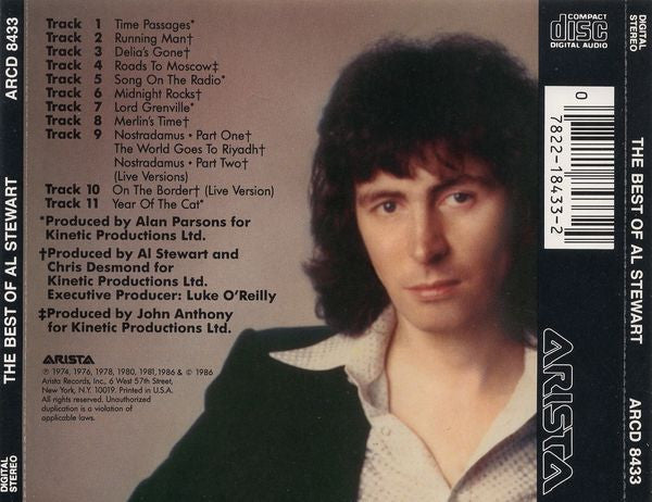 USED CD - Al Stewart – The Best Of Al Stewart