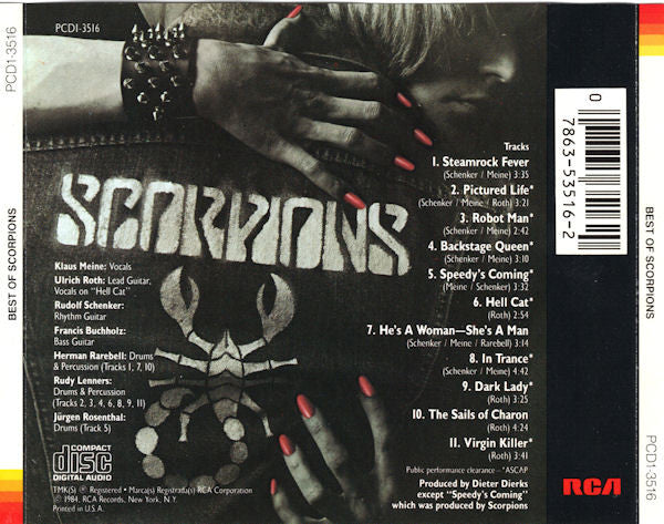 USED CD - Scorpions – Best Of Scorpions