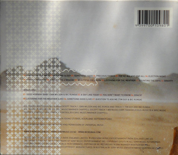 USED 2CD - Bic Runga – Beautiful Collision