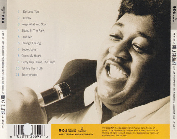 USED CD - Billy Stewart – The Best Of Billy Stewart