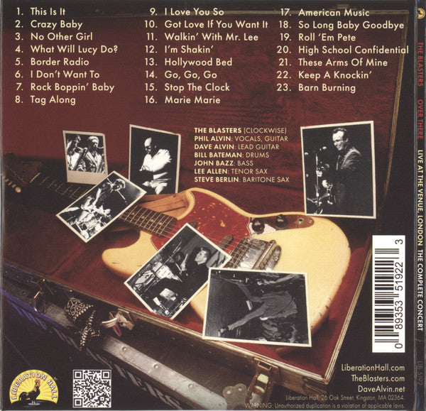 USED CD - The Blasters – Over There - Live At The Venue London - The Complete Concert