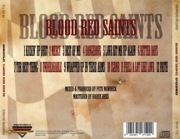 USED CD - Blood Red Saints – Speedway