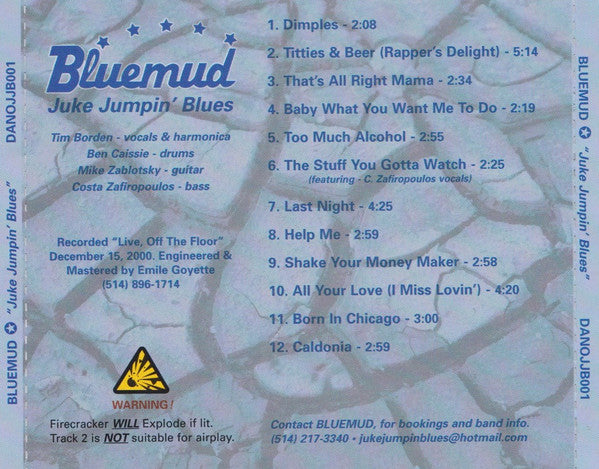 USED CD - Bluemud – Juke Jumpin' Blues