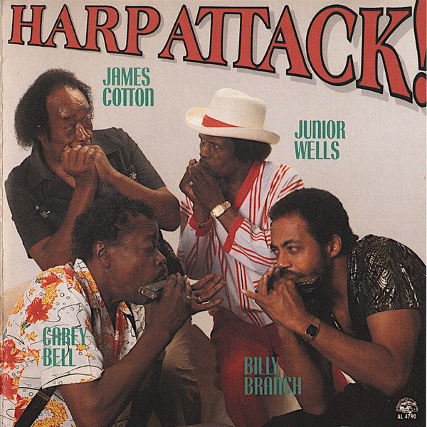 USED CD - James Cotton, Junior Wells, Carey Bell, Billy Branch – Harp Attack!