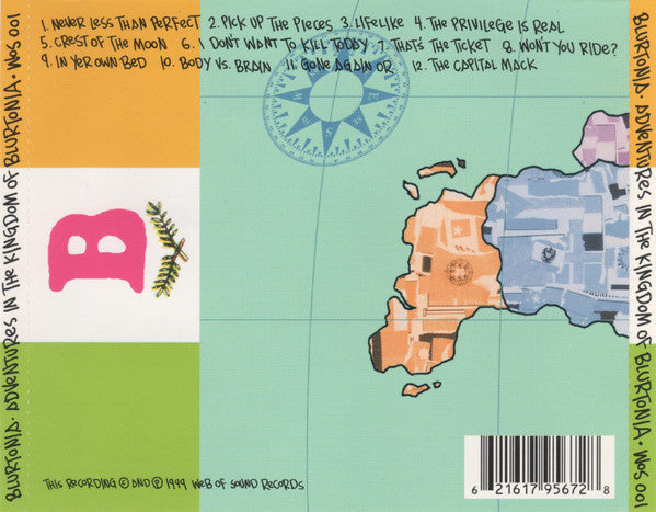 USED CD - Blurtonia – Adventures In The Kingdom Of Blurtonia