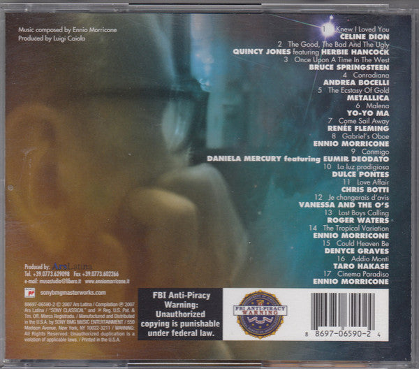 Various – We All Love Ennio Morricone - USED CD