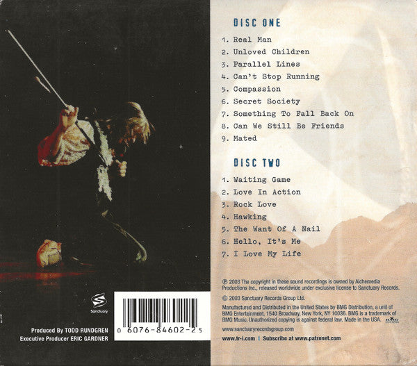 USED 2CD - Todd Rundgren – Bootleg Series Vol. 3 (Nearly Human Tour, Japan '90