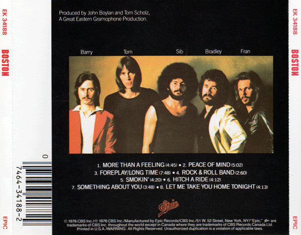 USED CD - Boston – Boston