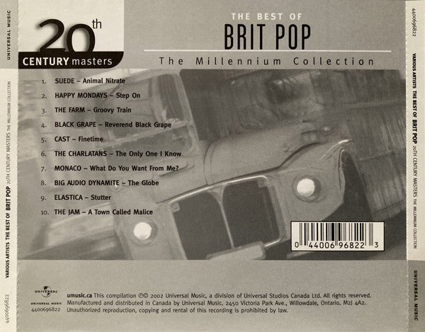 USED CD - Various – The Best Of Brit Pop