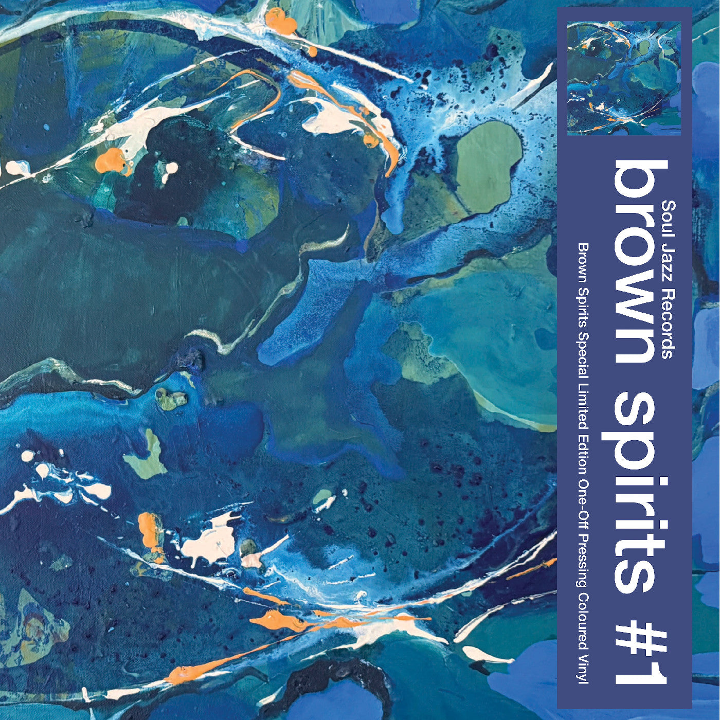 Brown Spirits - (PRESALE 7/10/26) Brown Spirits #1 (IEX DDL BLUE VINYL) |