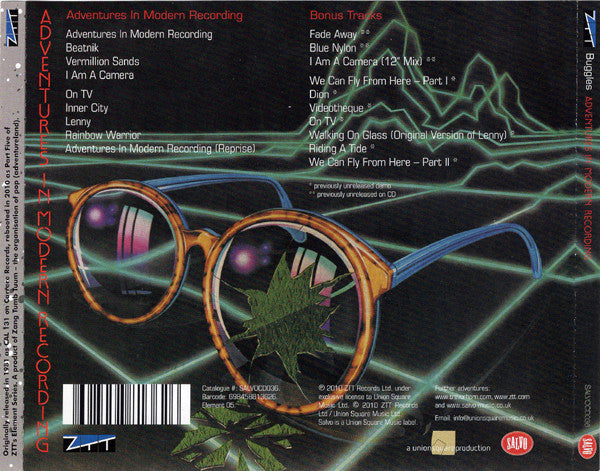 USED CD - Buggles – Adventures In Modern Recording