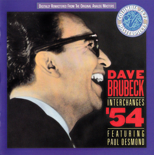 USED CD - Dave Brubeck Featuring Paul Desmond – Interchanges '54