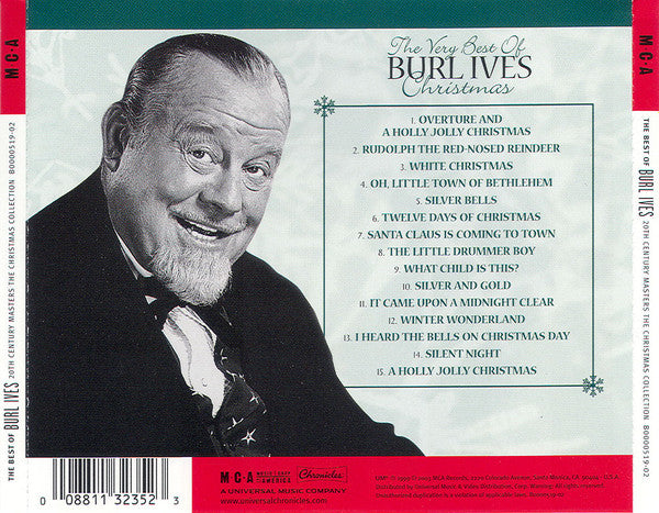 USED CD - Burl Ives – The Christmas Collection