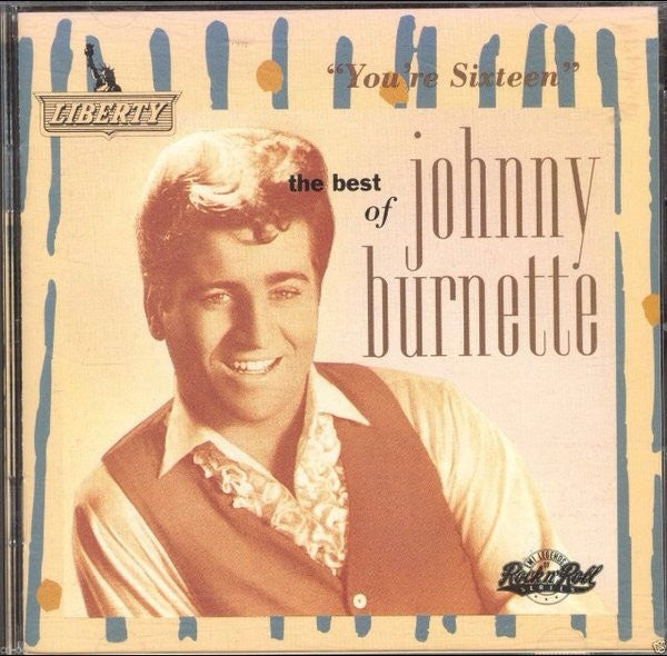 USED CD - Johnny Burnette – The Best Of Johnny Burnette, You're Sixteen