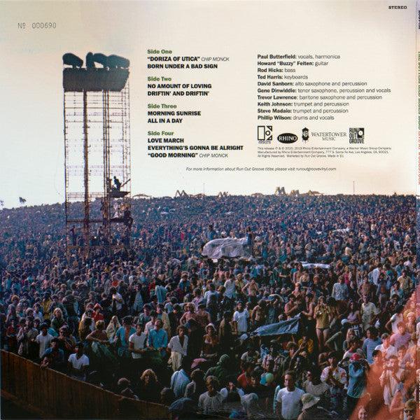 2LP - The Butterfield Blues Band – Live At Woodstock