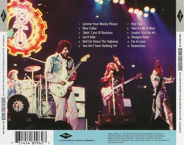 Bachman-Turner Overdrive – The Best Of Bachman-Turner Overdrive - USED CD