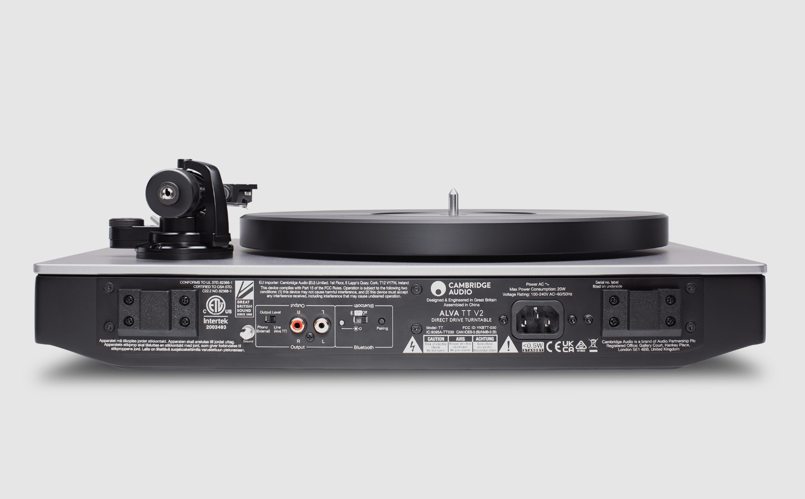 Cambridge Audio Alva TT V2 Turntable Bluetooth