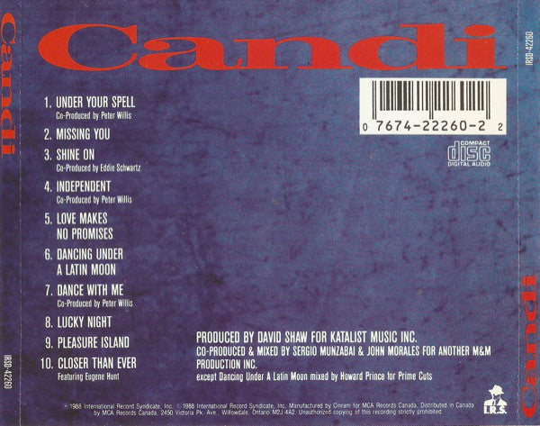USED CD - Candi – Candi