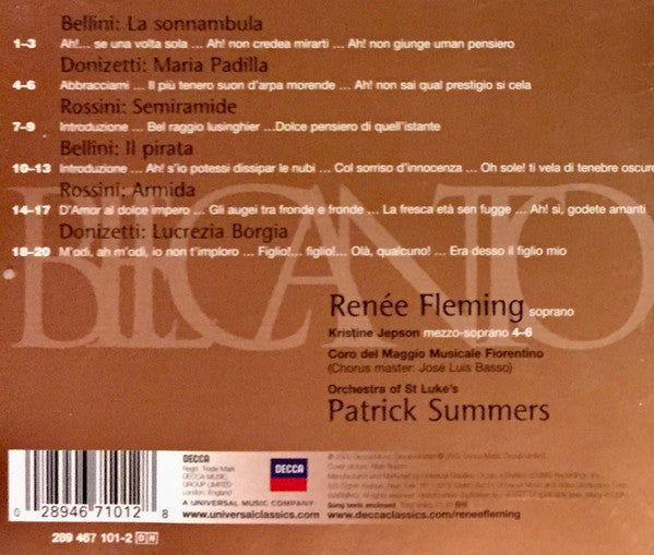 USED CD - Renée Fleming – Bel Canto