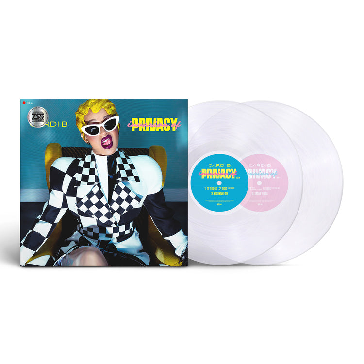 Cardi B - Invasion of Privacy (Crystal Clear VINYL 2xLP Atlantic 075678826173) | NEW