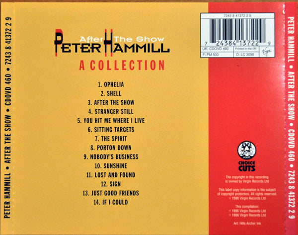 USED CD - Peter Hammill – After The Show (A Collection)