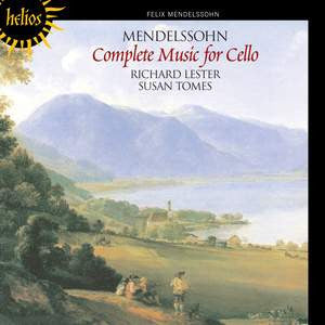 USED CD - Mendelssohn, Richard Lester, Susan Tomes – The Complete Music For Cello And Piano