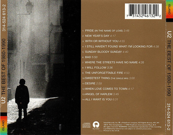 USED CD - U2 – The Best Of 1980-1990