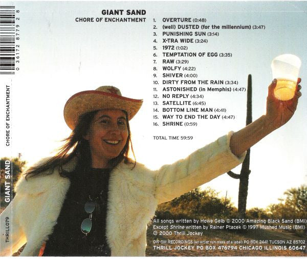 USED CD - Giant Sand – Chore Of Enchantment