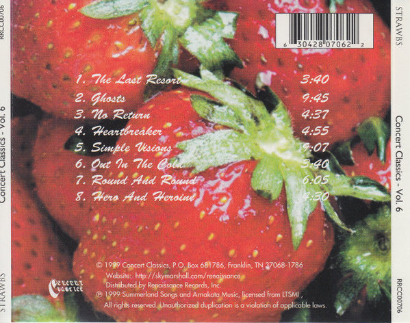 Strawbs – Concert Classics - Volume 6 - USED CD