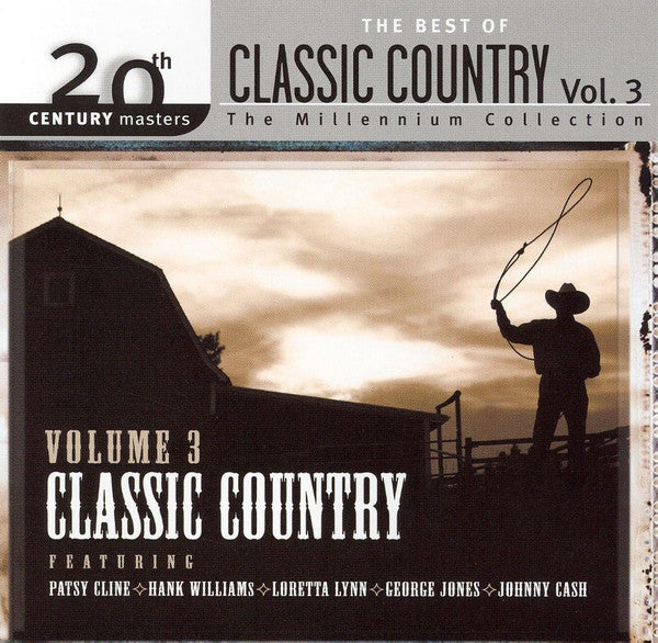 USED CD - Various – The Best Of Classic Country Vol. 3