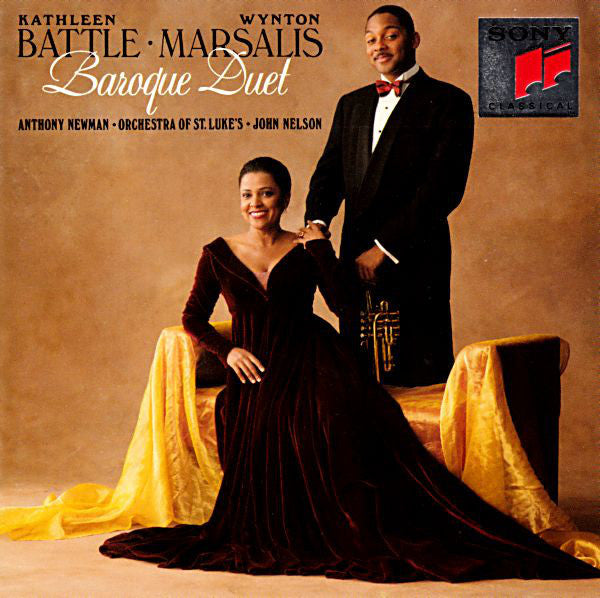 USED CD - Kathleen Battle • Wynton Marsalis, Anthony Newman, Orchestra Of St. Luke's, John Nelson – Baroque Duet
