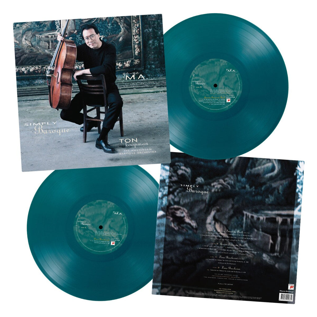 Yo-Yo Ma - Simply Baroque (180G 4PG BOOK NOTES AQUAMARINE VINYL 2xLP) |
