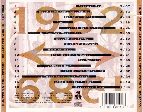 USED CD - Hunters & Collectors – Collected Works